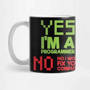 I'm a programmer Mug